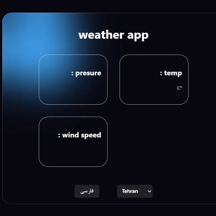 Weather project by Hossein Naseran